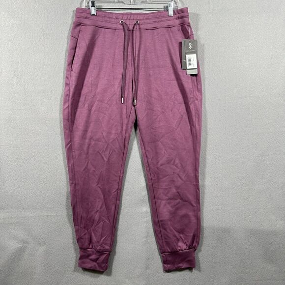 Free Country Purple Plum Zinc Jogger Pants Pockets Size Large‎ - Picture 1 of 11